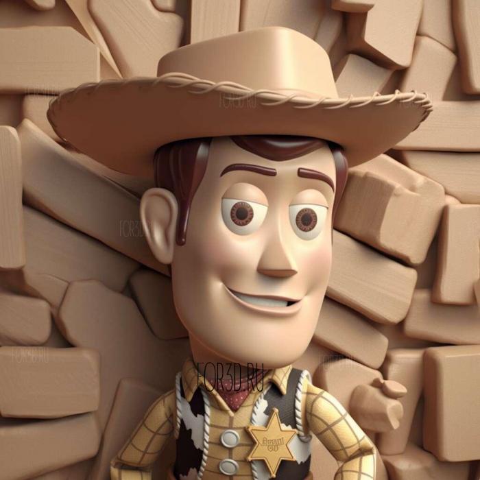 Toy Story 3 1 stl model for CNC